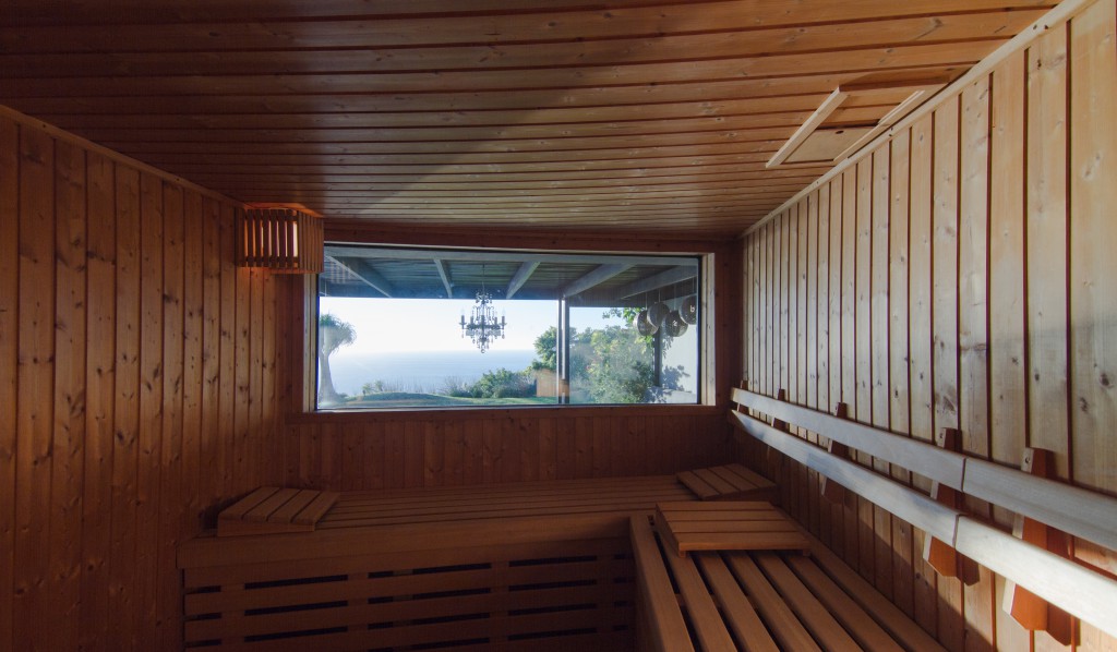 19 Sauna with view of Ocean