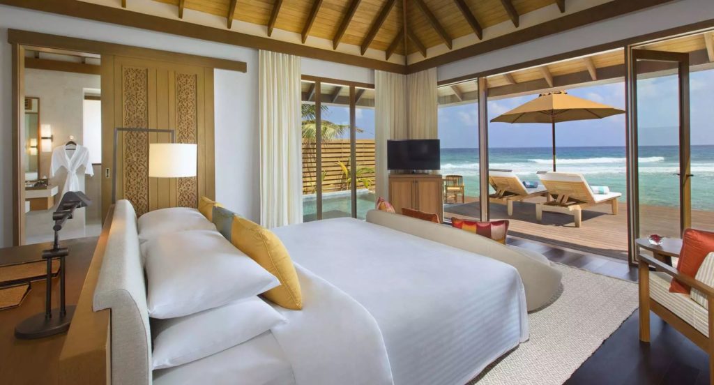 Anantara Veli Maldives Resort Badezimmer